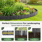 Easy Install Cobblestone Garden Border - 5M Edging Kit