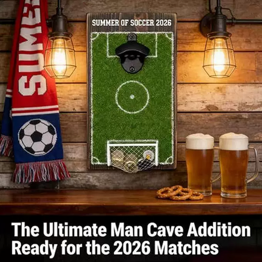 Magnetic Soccer Bottle Opener