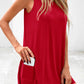 🟣Summer Hot Sale 50% OFF🧊Sleeveless Crewneck Women's 2 Piece Sets Summer Matching Lounge Shorts Set Resort Airport Travel Outfit Split Hem Casual Clothes
