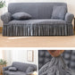 🔥HOT SALE🔥Bubble Texture Elastic Ruffled Sofa Cover