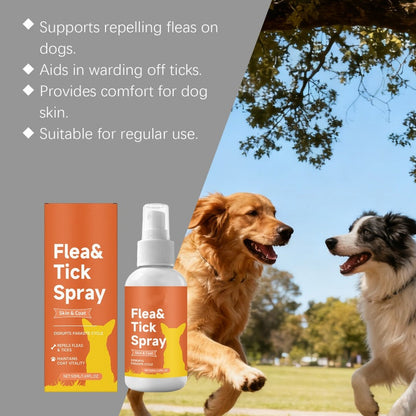 Natural Flea & Tick Prevention Spray for Dogs