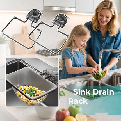Foldable Sink Strainer Rack