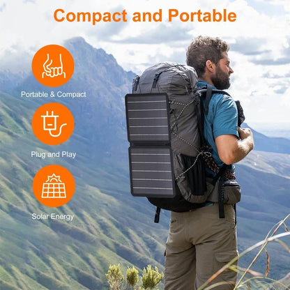 10W Portable Solar Panel Charger