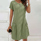 ⏳Limited-time 50% off⏰Women's Half-Zip Button Pocket Dress👗