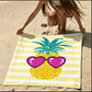 2-in-1 Convertible Beach Towel & Drawstring Backpack