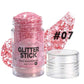3-in-1 Patriotic Glow😍✨Red, White & Blue Glitter Body Stick