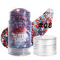 3-in-1 Patriotic Glow😍✨Red, White & Blue Glitter Body Stick
