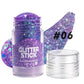3-in-1 Patriotic Glow😍✨Red, White & Blue Glitter Body Stick