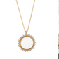 Retro Chic Locket Pendant Necklace