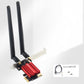 1200Mbps Dual Band Wireless Card for PC Gaming