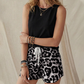 🎁2026 New Arrivals 50% OFF💥Women's Tank Top & Leopard Shorts Set – Casual, Bold, Stylish 🐆