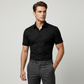 ⏳Limited-time 61% off⏰  ⚡Buy 2 get 5%+ Free Shipping✈️  Men's Textured Black Short Sleeve Shirt👔
