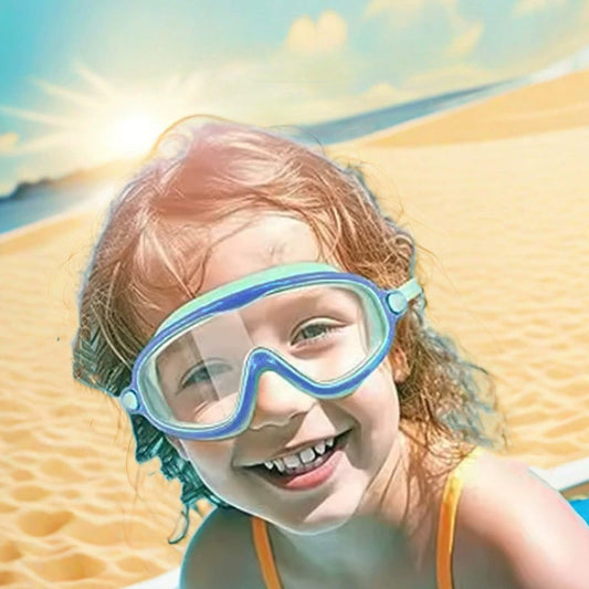 ❄️Buy 1 Get 1 Free!👓Kids’ Wide-View Swimming Goggles – Anti-Fog, UV-Protective Lenses & Soft Silicone Seal