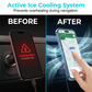 Magnetic Car Charger with Cooling Fan