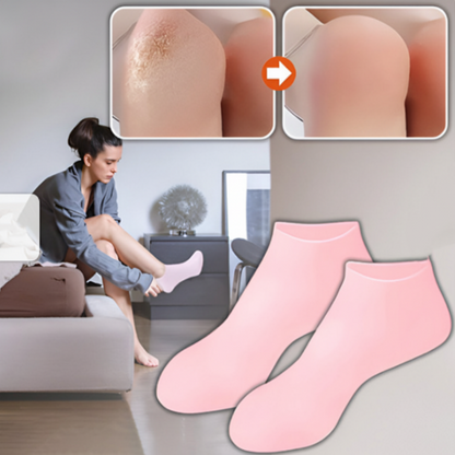 📢📢Buy 1 Get 3 Free🔥Silicone Gel Moisturizing Socks