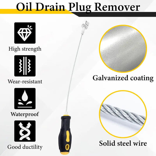 📢📢49% OFF !! ⏰Magnetic Oil Drain Plug Removal Tool