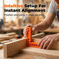 Woodworking 90-Degree Positioning Squares Set