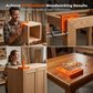 Woodworking 90-Degree Positioning Squares Set