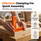 Woodworking 90-Degree Positioning Squares Set
