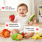 Fruits & Vegetables Sensory Plush Toys for Kids