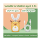 📢📢Limited-time 60% off🎁⏰Kids' U-Shaped Automatic Electric Toothbrush