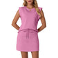 🌊SUMMER HOT SALE 50% OFF 💖Modern Sleeveless Top and Drawstring Skirt Outfit Set