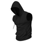 🔥 Sleeveless Hooded Sports Top💧 Moisture-wicking · Quick-drying and friction-resistant🧢 Hooded for sun protection and wind resistance · 🏋️ Perfect for weightlifting, running, or casual wear