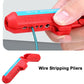 Wire Stripper with Curved Handle