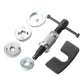Brake Caliper Compression Tool Kit – Heavy-Duty CR-V Steel, Chrome-Plated Rust-Resistant, Precision T-Handle, Multiple Adapters for Universal Car Fit – Ideal for DIY & Professional Brake Pad Replacement