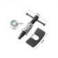 Brake Caliper Compression Tool Kit – Heavy-Duty CR-V Steel, Chrome-Plated Rust-Resistant, Precision T-Handle, Multiple Adapters for Universal Car Fit – Ideal for DIY & Professional Brake Pad Replacement