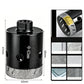 💎🛠Diamond Hole Saw for Angle Grinder – Dry Drilling Porcelain, Granite, Marble & Tile, Brazed Grit, Ultra-Thin Edge, M10 Thread, 20-60mm Sizes