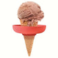 Silicone Drip-Free Popsicle and Ice Cream Cone Holder (4-Pack)