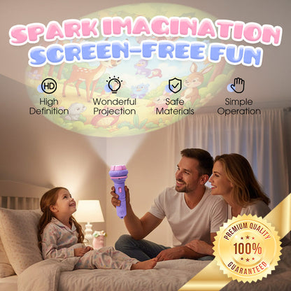 🔥Limited stock available 50% OFF🔥Early Education Projector Torch for Kids