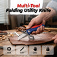 Folding Utility Knife with Blade Storage