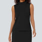 Women's 2-Piece Tracksuit Tank Top & Mini Shirt