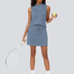 Women's 2-Piece Tracksuit Tank Top & Mini Shirt