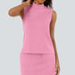Women's 2-Piece Tracksuit Tank Top & Mini Shirt