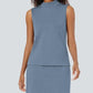 Women's 2-Piece Tracksuit Tank Top & Mini Shirt