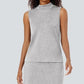Women's 2-Piece Tracksuit Tank Top & Mini Shirt