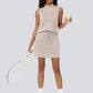Women's 2-Piece Tracksuit Tank Top & Mini Shirt