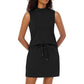 Women's 2-Piece Tracksuit Tank Top & Mini Shirt