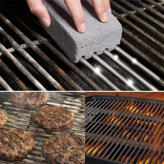 🔥2026 HOT SALE🔥Natural Pumice Grill Griddle Cleaning Block-Small🪨🪥