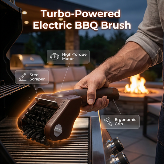 Electric BBQ Grill Cleaning Brush