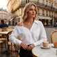 ⏳Time-Limited Special⏰Women's Casual Off-Shoulder Button-Down Shirt