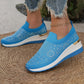 👟Rhinestone Slip-on Casual Mesh Fabric Sneakers For Women✨Slip On, Shine & Stay Comfy! ✨