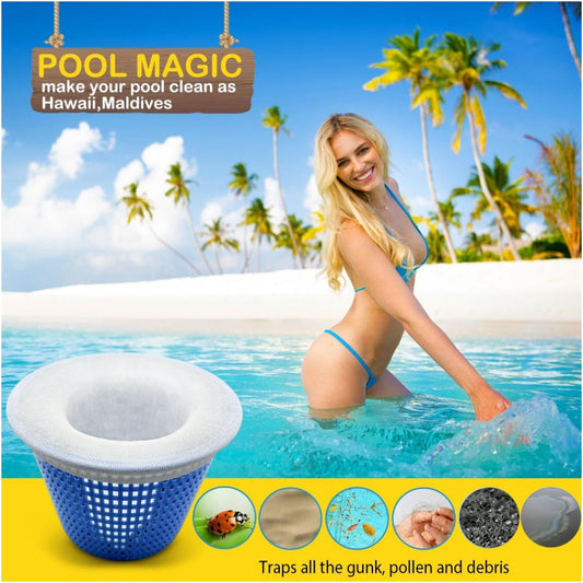 Pool Skimmer Socks for Skimmer Basket Clean