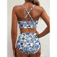 Women's High-Waisted U-Bar Bikini Set