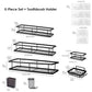 Bathroom Wall Mounted Storage Shelves Set
