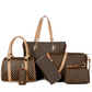 6-Piece Women's Fashion Handbag Set & ✈️ Free delivery
