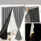 Drill-Free Velcro Blackout Curtain